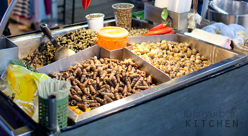 Shlin Night Market - insects?