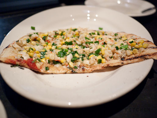 Corn and Lobster Pizza