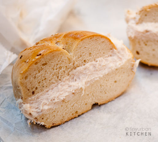 Ess-a-Bagel with Whitefish salad