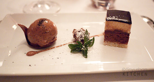 Melisse chocolate dessert