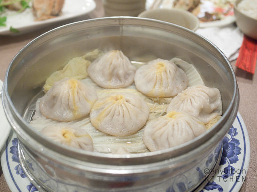 Soup Dumplings (xiao long bao) from Taiwan Cafe