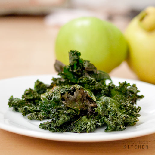 Oven-Roasted Kale "Chips"
