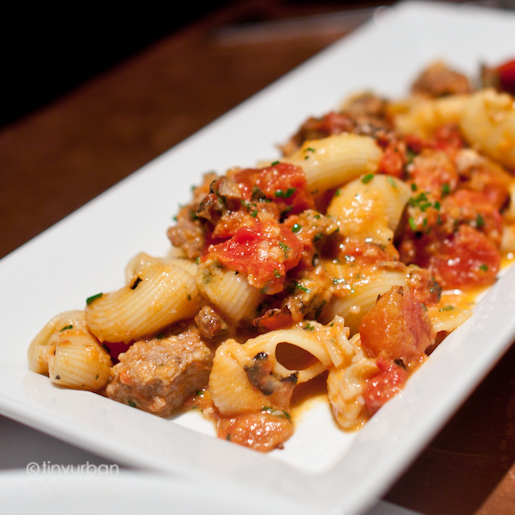 Pasta with Grilled Sausage and Parmesan