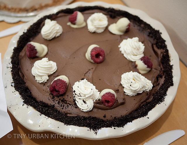 Chocolate Raspberry Goodness Pie