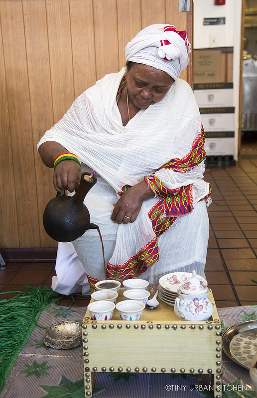 Ethiopian homemade coffee