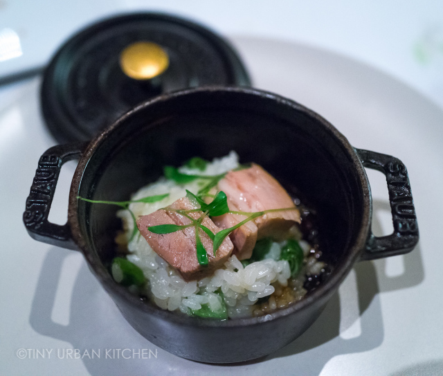 Iggy's Singapore pork belly over rice