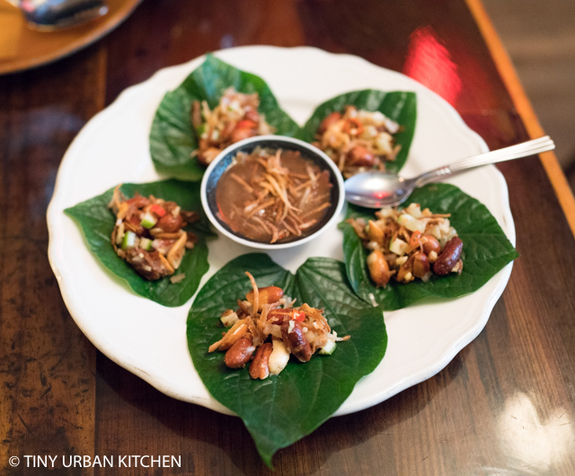 Uncle Boon's New York Mieng Kum betel leaf