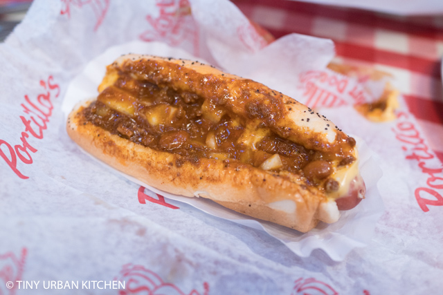 Portillo's Hot Dog Chicago