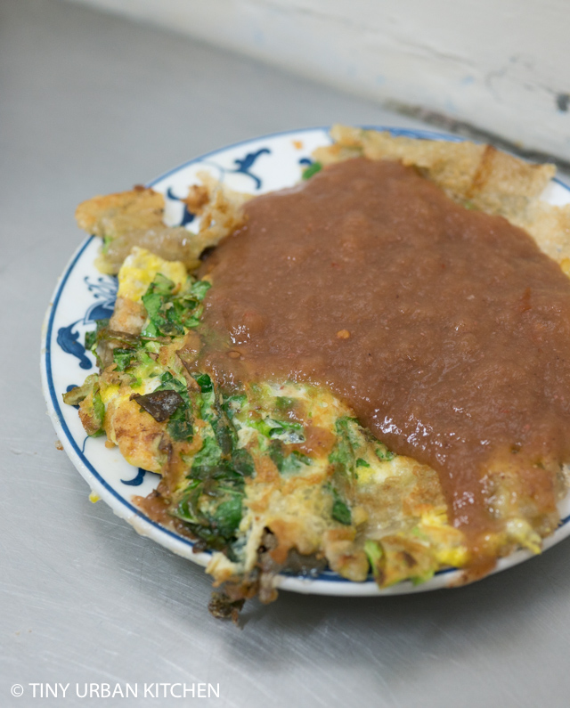 Taiwan Night Markets oyster omelet