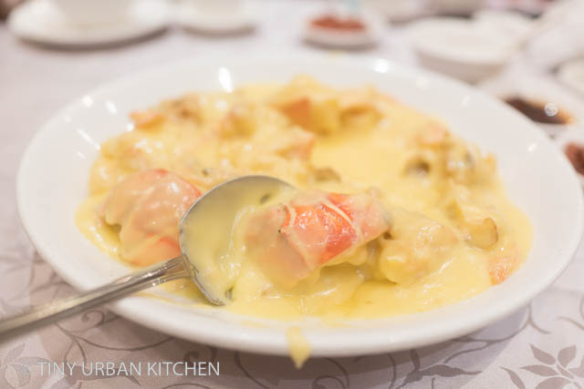 Chuk Yuen Seafood Lobster with cheese and butter sauce