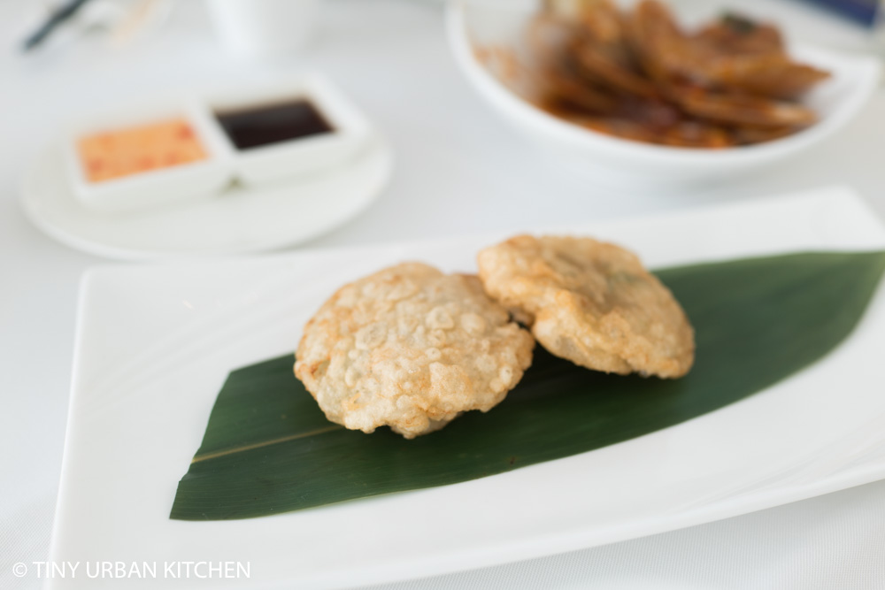 The Chairman Hong Kong: Deep Fried Crab Meat and Mushrooms Dumplings