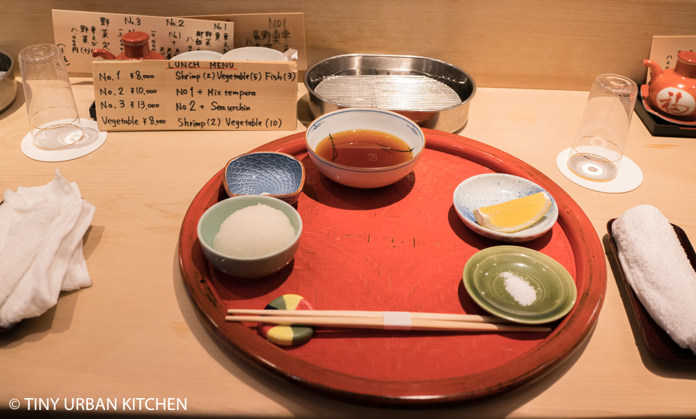 Tempura Fukamachi Tokyo Tiny Urban Kitchen