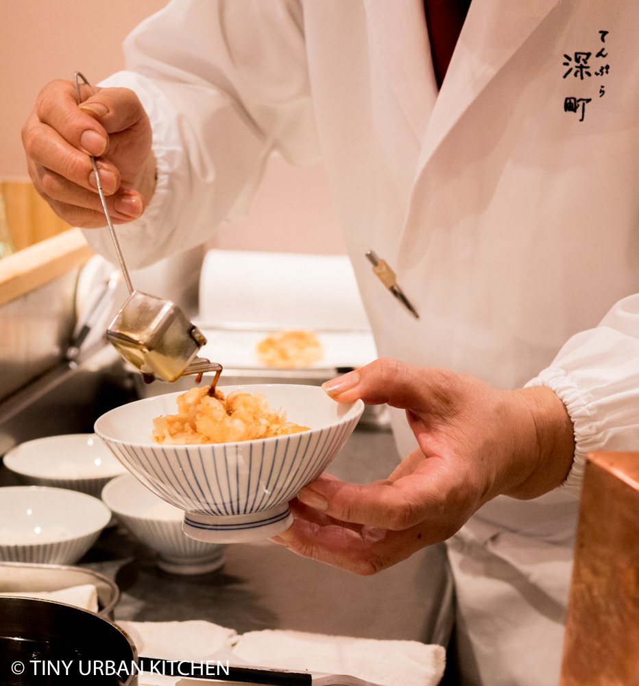 Tempura Fukamachi Tokyo Tiny Urban Kitchen