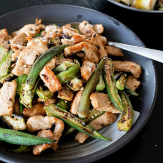 Okra with Chicken
