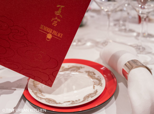 Almuerzo de vino icónico en el Palacio de Verano de Hong Kong