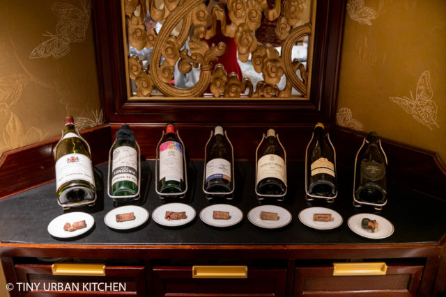 Almuerzo de vino icónico en el Palacio de Verano de Hong Kong