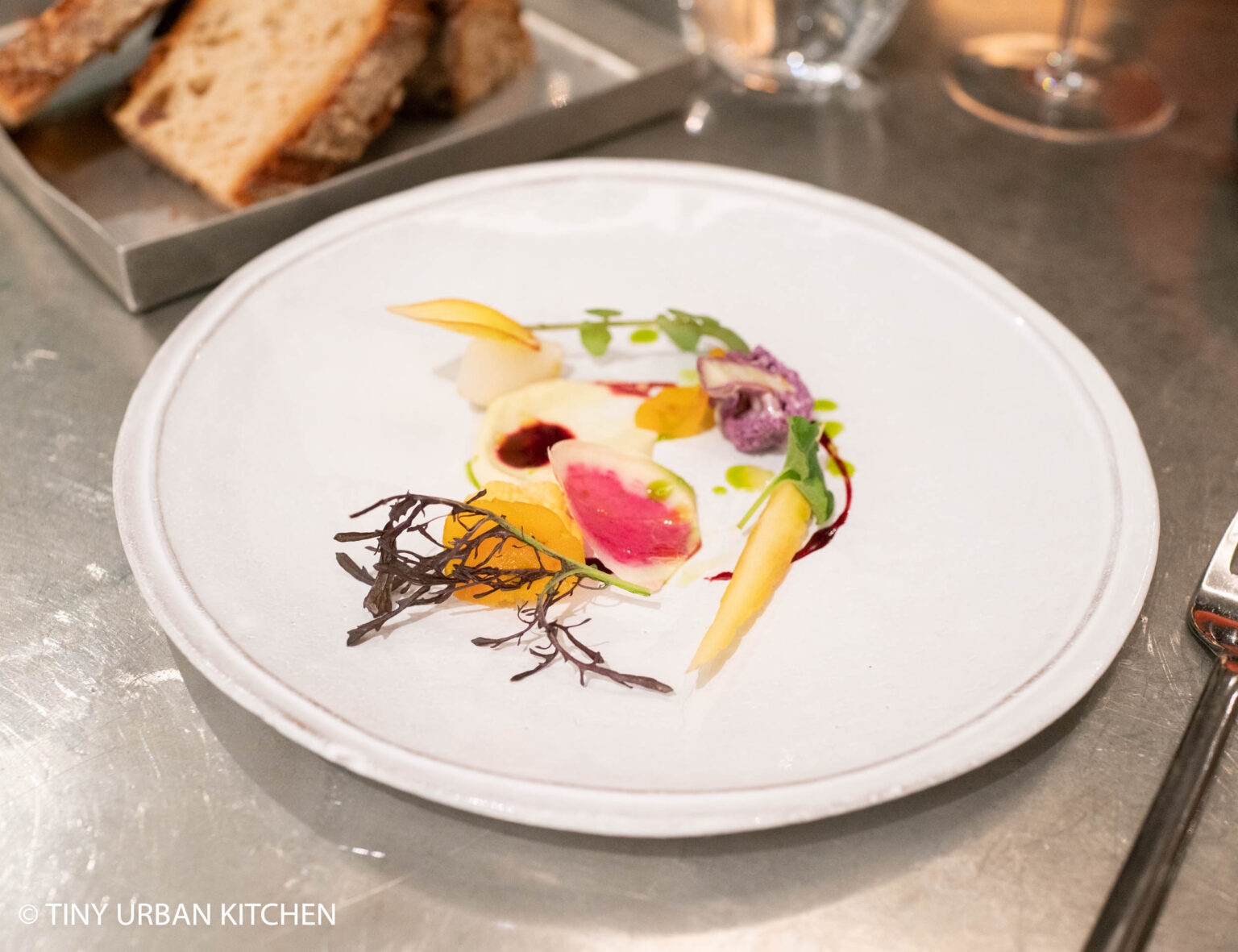 Restaurant Table Bruno Verjus Paris - Tiny Urban Kitchen