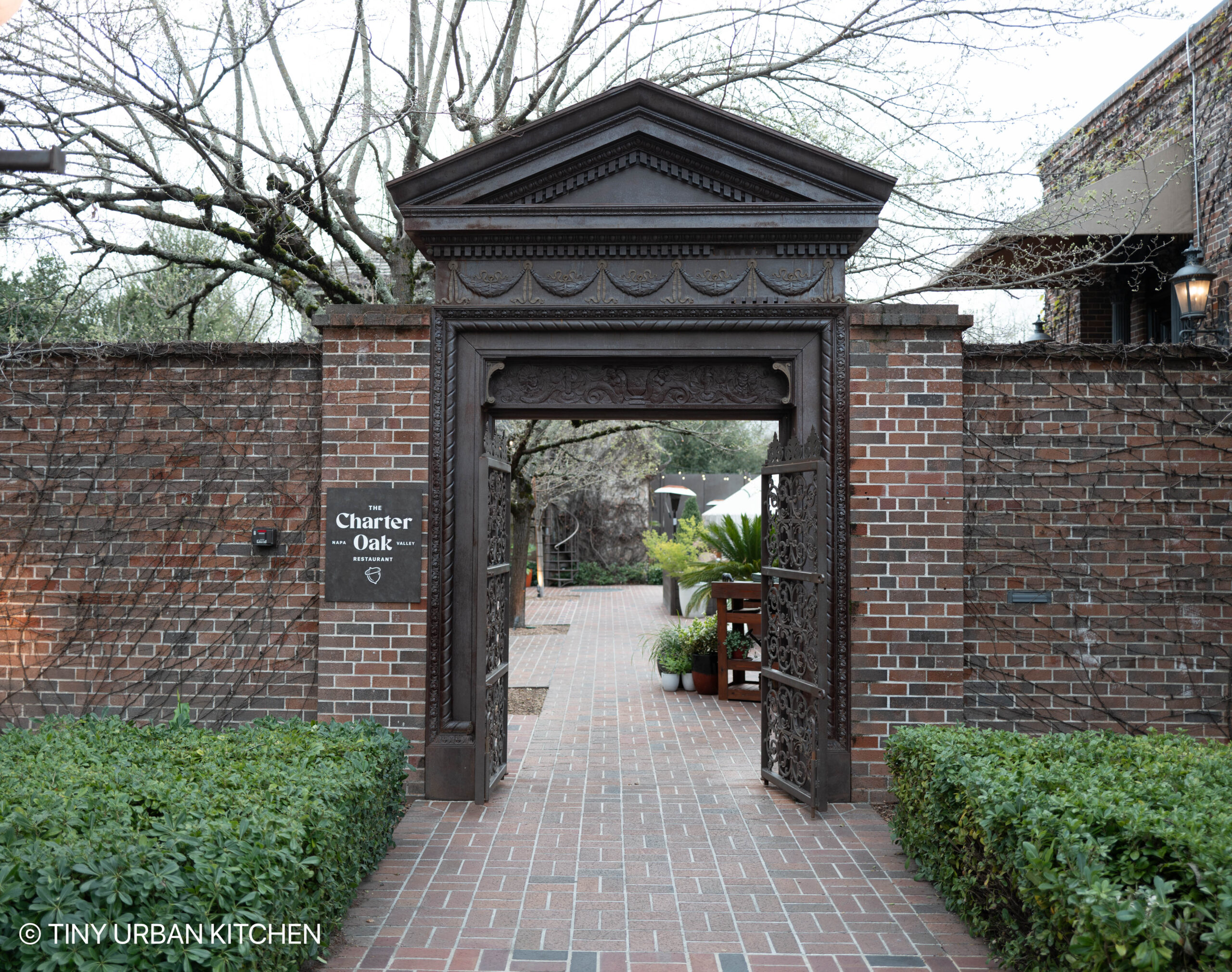Charter Oak St. Helena Napa Valley California