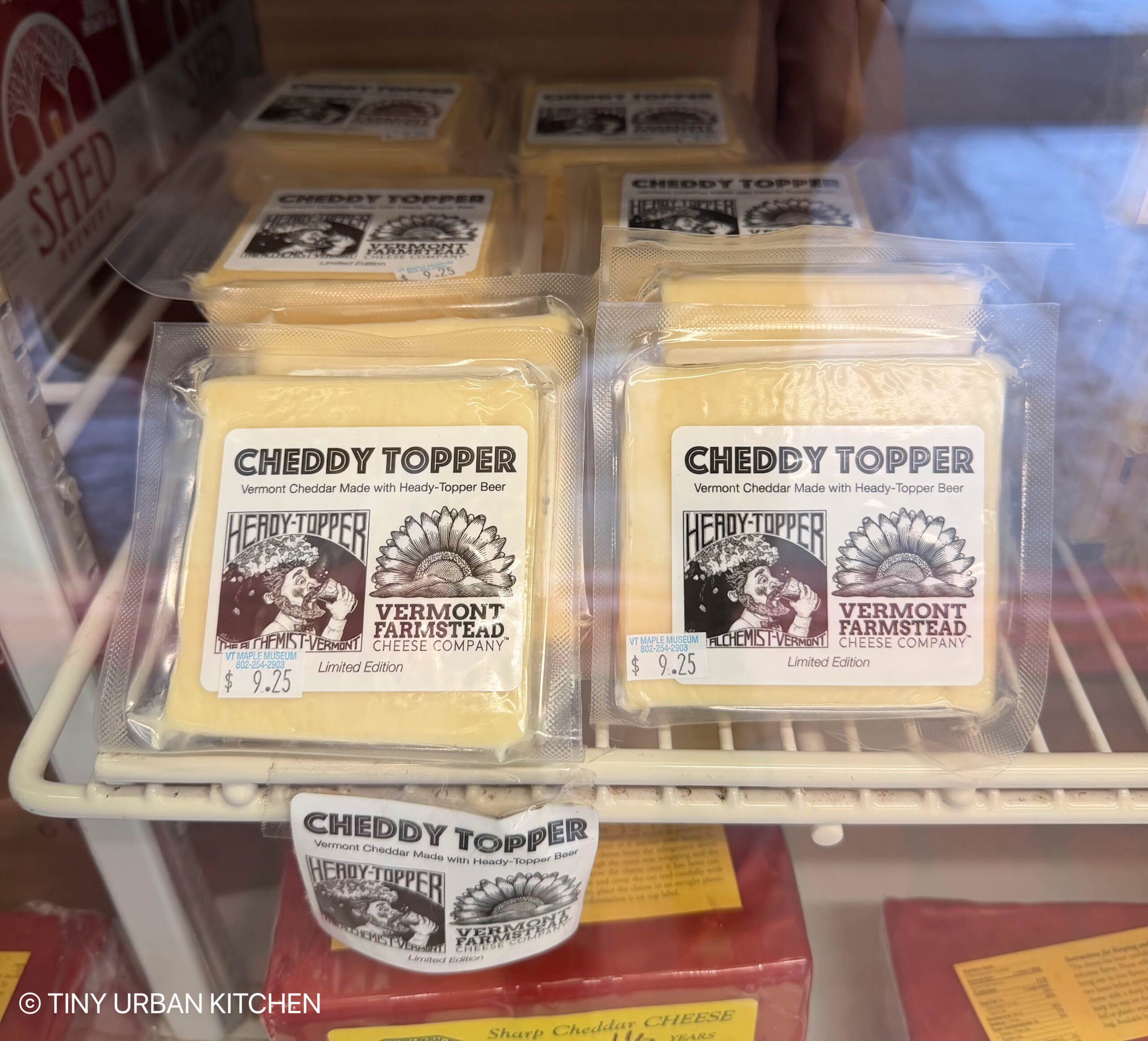 Cheddy Topper Vermont